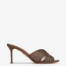 Aquazzura Mujer Barcelona Mules Crystal Lover color Marrón Oscuro sku 801-000027 01 - Foto 1