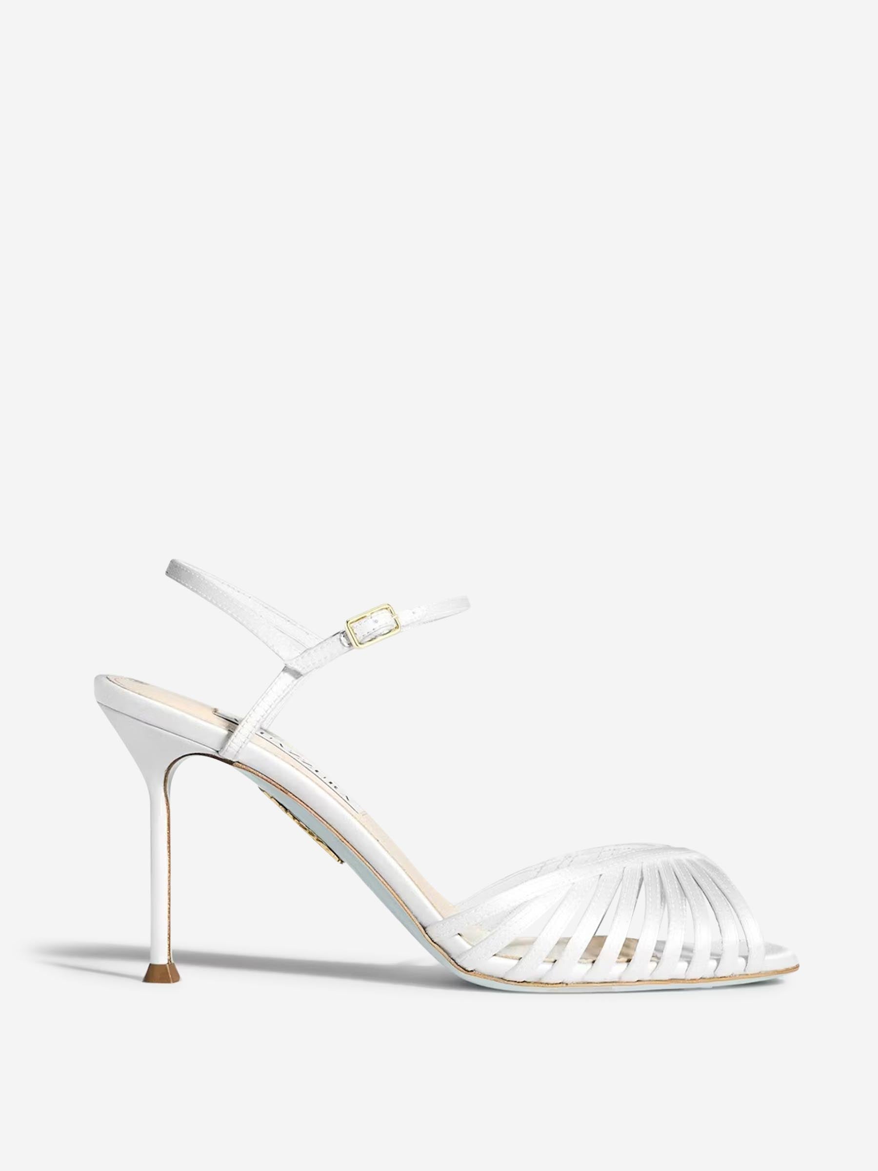 Aquazzura Mujer Barcelona Sandalias Hold Me 85 color Blanco sku 801-000029 01 - Foto 1