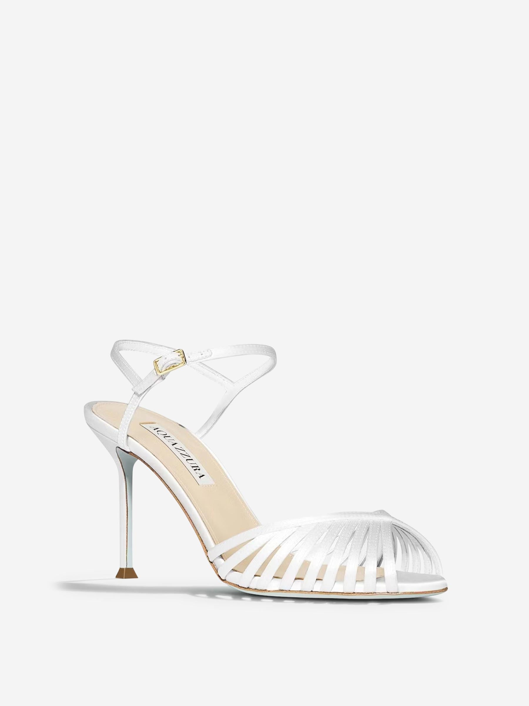 Aquazzura Mujer Barcelona Sandalias Hold Me 85 color Blanco sku 801-000029 01 - Foto 2