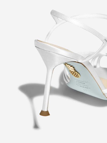 Aquazzura Mujer Barcelona Sandalias Hold Me 85 color Blanco sku 801-000029 01 - Foto 4
