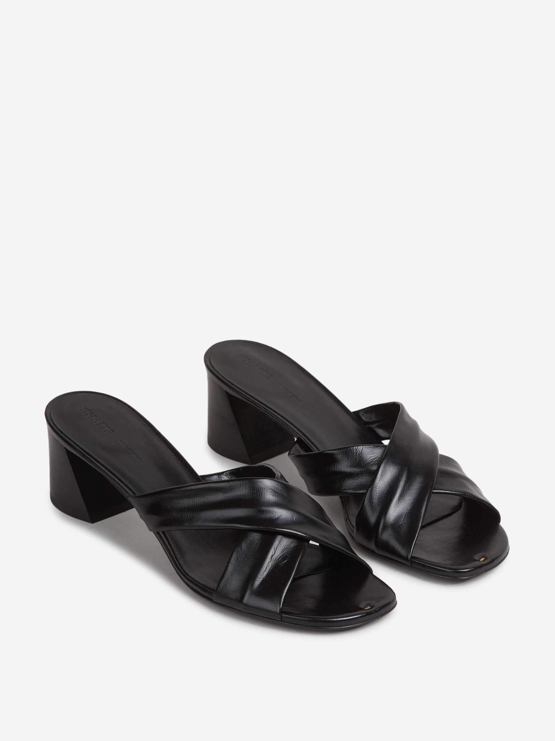 Khaite Mujer Barcelona Mules Piel color Negro sku 801-000039 01 - Foto 2