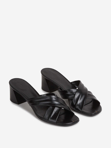 Khaite Mujer Barcelona Mules Piel color Negro sku 801-000039 01 - Foto 2
