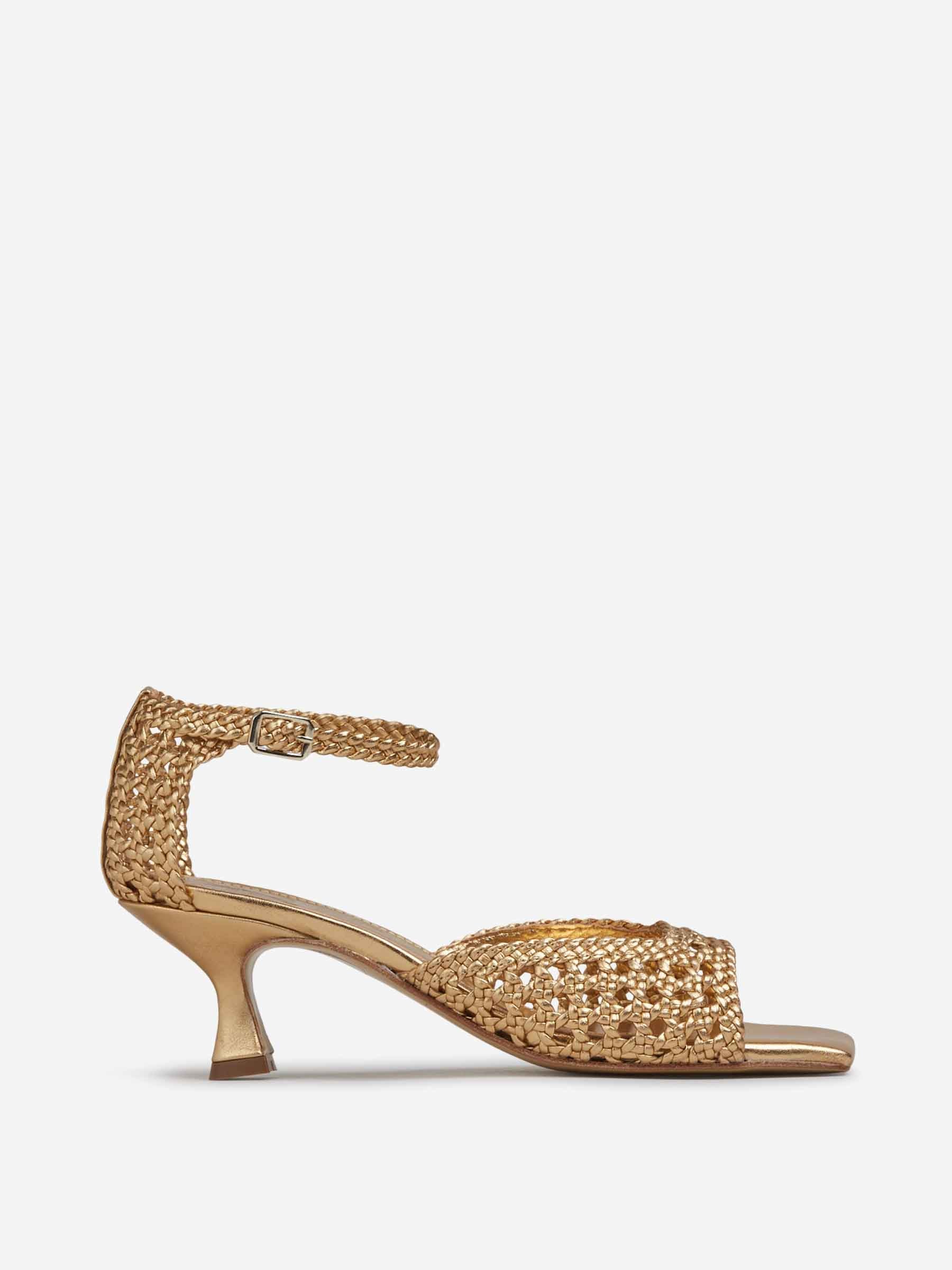 Souliers Martinez Mujer Barcelona Sandalias Veronica 60 color Dorado sku 801-000047 01 - Foto 1