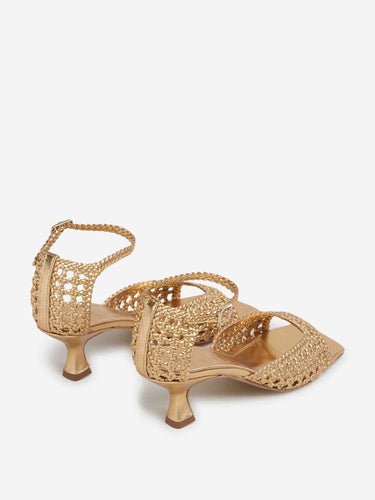 Souliers Martinez Mujer Barcelona Sandalias Veronica 60 color Dorado sku 801-000047 01 - Foto 3