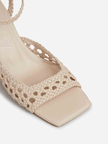 Souliers Martinez Mujer Barcelona Sandalias Lea color Beige sku 801-000048 01 - Foto 5
