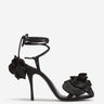Magda Butrym Mujer Barcelona Sandalias Flor Satén color Negro sku 801-000050 01 - Foto 1