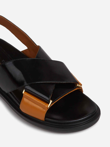 Marni Mujer Barcelona Sandalias Fussbett color Negro sku 801-000051 01 - Foto 5