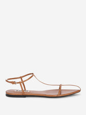 Jil Sander Mujer Barcelona Sandalias Cage Flat color Marrón sku 801-000053 01 - Foto 1