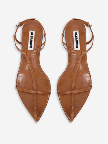 Jil Sander Mujer Barcelona Sandalias Cage Flat color Marrón sku 801-000053 01 - Foto 3
