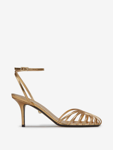 Aleví Milano Mujer Barcelona Sandalias Blake 75 HF color Dorado sku 801-000055 01 - Foto 1