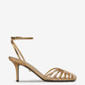 Aleví Milano Mujer Barcelona Sandalias Blake 75 HF color Dorado sku 801-000055 01 - Foto 1
