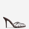 Aleví Milano Mujer Barcelona Sandalias Emily Xtal color Marrón Oscuro sku 801-000057 01 - Foto 1