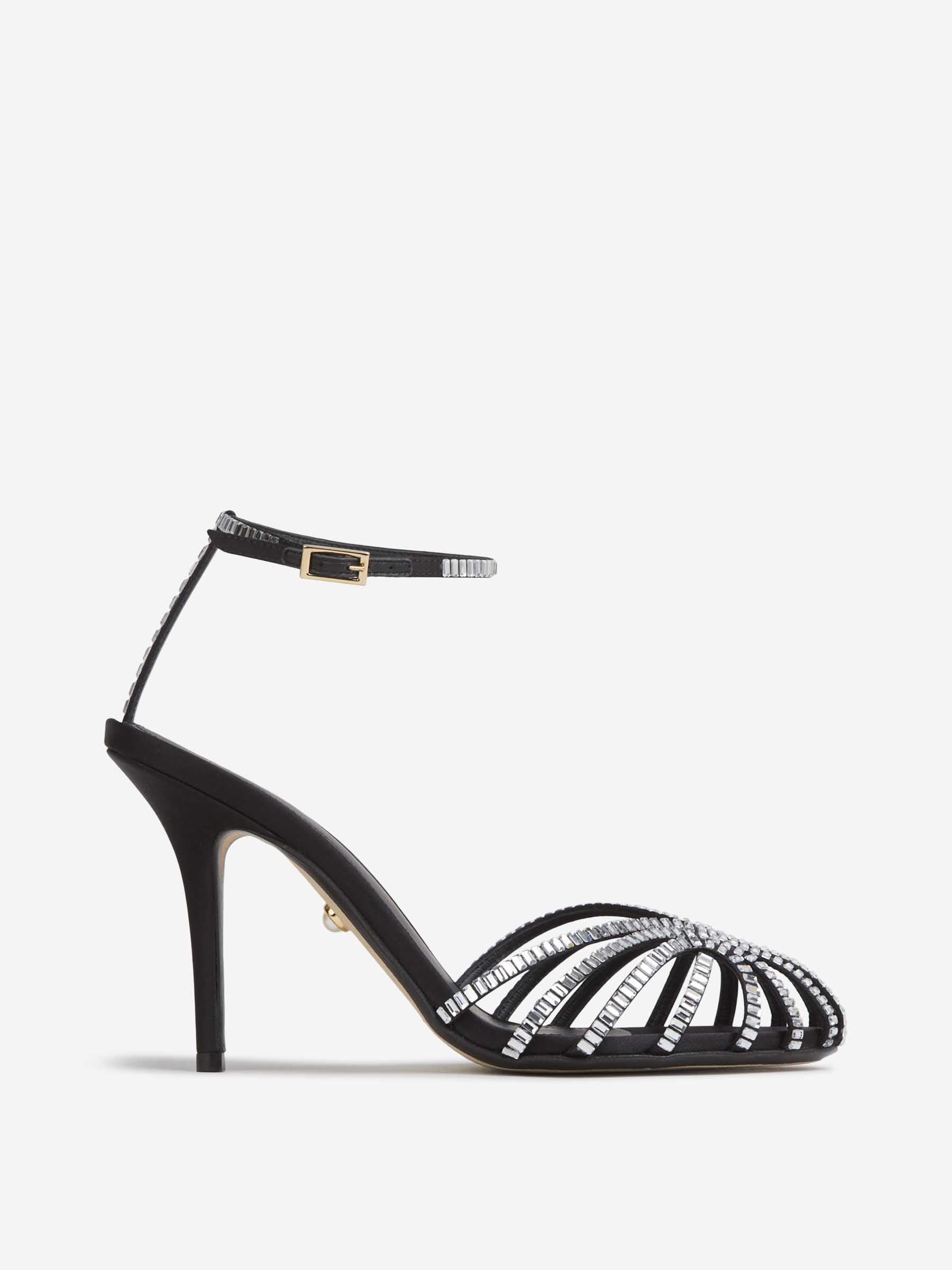 Aleví Milano Mujer Barcelona Sandalias Penelope Xtal color Negro sku 801-000060 01 - Foto 1