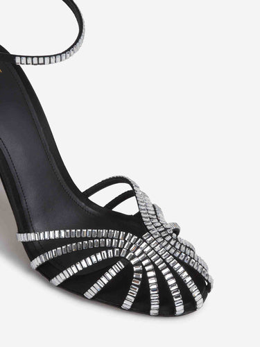 Aleví Milano Mujer Barcelona Sandalias Penelope Xtal color Negro sku 801-000060 01 - Foto 5