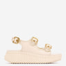 Chloé Mujer Barcelona Sandalias Cuña Nama color Crema sku 801-000063 01 - Foto 1