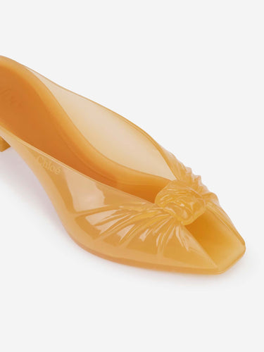 Chloé Mujer Barcelona Mules Jelly color Camel sku 801-000064 01 - Foto 5