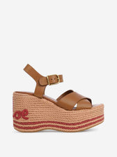 Chloé Mujer Barcelona Sandalias Cuña Sand color Camel sku 801-000065 01 - Foto 1