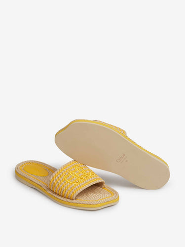 Chloé Mujer Barcelona Sandalias Sand color Amarillo sku 801-000066 01 - Foto 4