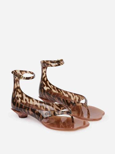 Chloé Mujer Barcelona Sandalias Jelly color Carey sku 801-000067 01 - Foto 2