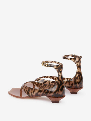 Chloé Mujer Barcelona Sandalias Jelly color Carey sku 801-000067 01 - Foto 3