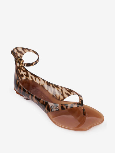Chloé Mujer Barcelona Sandalias Jelly color Carey sku 801-000067 01 - Foto 4