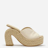 Cult Gaia Mujer Barcelona Sandalia Plataforma Phoebe color Marfil sku 801-000069 01 - Foto 1