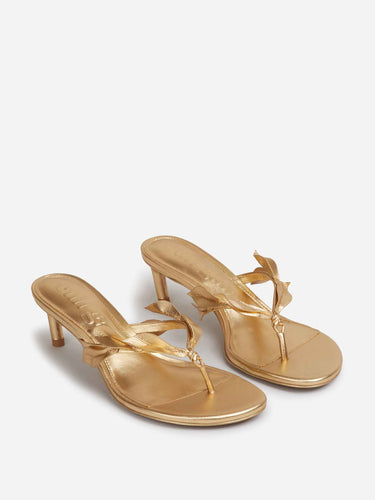 Cult Gaia Mujer Barcelona Mules Andie color Dorado sku 801-000073 01 - Foto 2