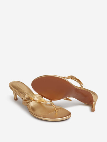 Cult Gaia Mujer Barcelona Mules Andie color Dorado sku 801-000073 01 - Foto 4