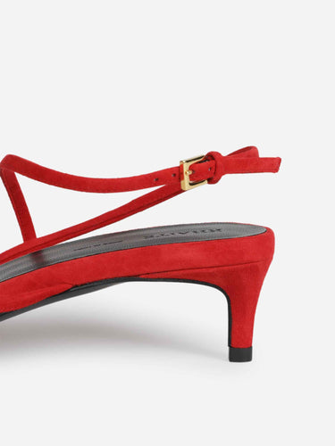 Khaite Mujer Barcelona Sandalias Loop Kitten color Rojo sku 801-000074 01 - Foto 3