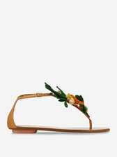Aquazzura Mujer Barcelona Sandalia Planas Birdsong color Camel sku 801-000075 01 - Foto 1