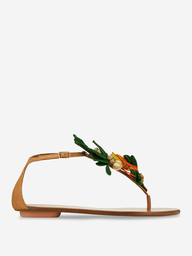 Aquazzura Mujer Barcelona Sandalia Planas Birdsong color Camel sku 801-000075 01 - Foto 1