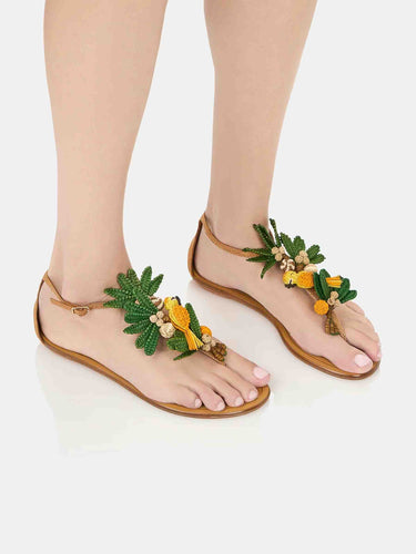 Aquazzura Mujer Barcelona Sandalia Planas Birdsong color Camel sku 801-000075 01 - Foto 3