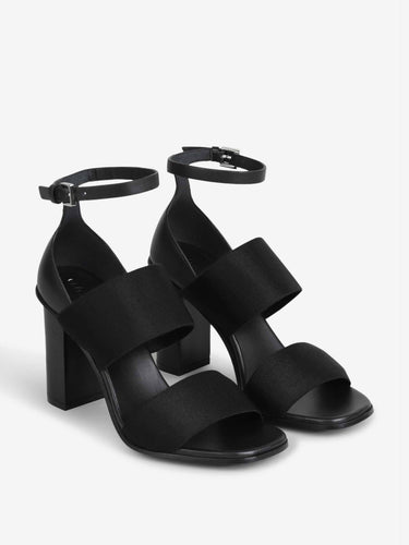 Max Mara Mujer Barcelona Sandalias Doble Banda color Negro sku 801-000076 01 - Foto 2