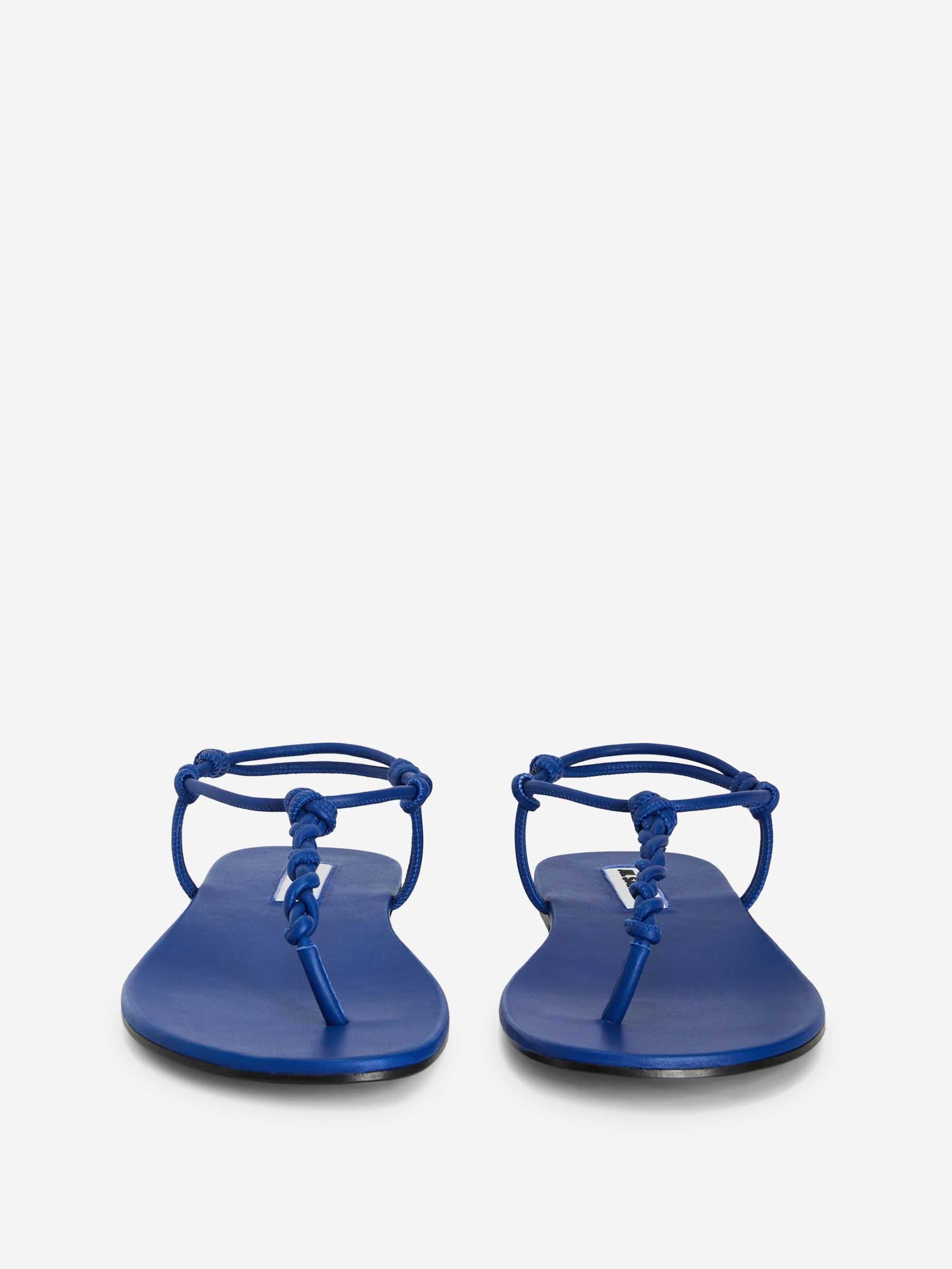 Jil Sander – Tangle Flat Sandals Mujer 801-000077 01