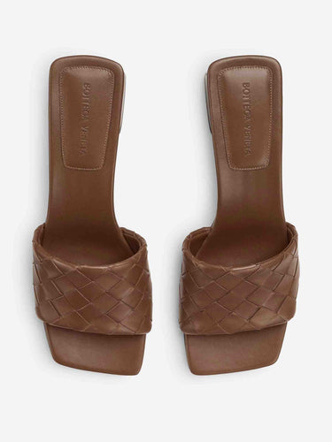 Bottega Veneta Mujer Barcelona Mules Parco color Caramelo sku 801-000079 01 - Foto 3