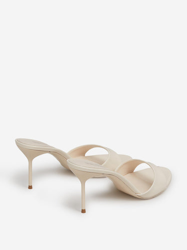 Paris Texas Mujer Barcelona Mules Lidia 70 color Crema sku 801-000081 01 - Foto 3