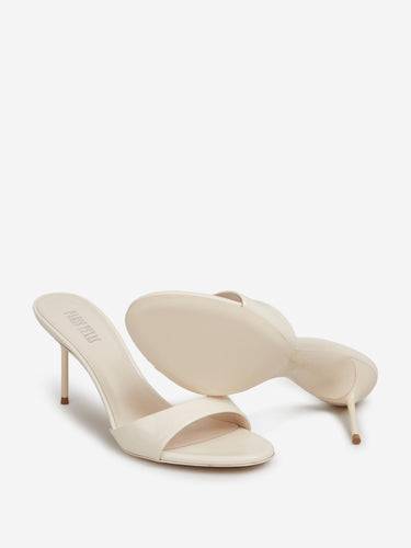 Paris Texas Mujer Barcelona Mules Lidia 70 color Crema sku 801-000081 01 - Foto 4