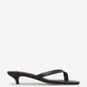 TOTEME Mujer Barcelona Sandalias Tacón Piel color Negro sku 801-000083 01 - Foto 1