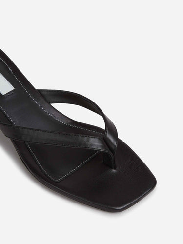 TOTEME Mujer Barcelona Sandalias Tacón Piel color Negro sku 801-000083 01 - Foto 5