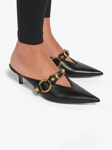 Balenciaga Mujer Barcelona Mules City color Negro sku 801-000089 01 - Foto 2
