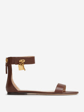 Tom Ford Mujer Barcelona Sandalias Planas Candado color Marrón sku 801-000095 01 - Foto 1