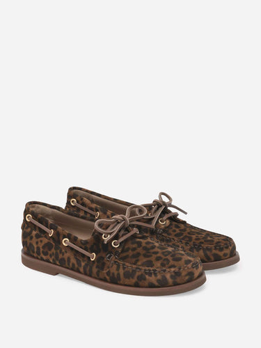 Gianvito Rossi Mujer Barcelona Náuticos Vandée color Leopardo sku 802-000020 01 - Foto 2