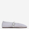Alaïa Mujer Barcelona Bailarinas Planas Rejilla color Blanco sku 802-000021 02 - Foto 1