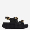 Chloé Mujer Barcelona Sandalias Cuña Nama color Negro sku 802-000024 01 - Foto 1