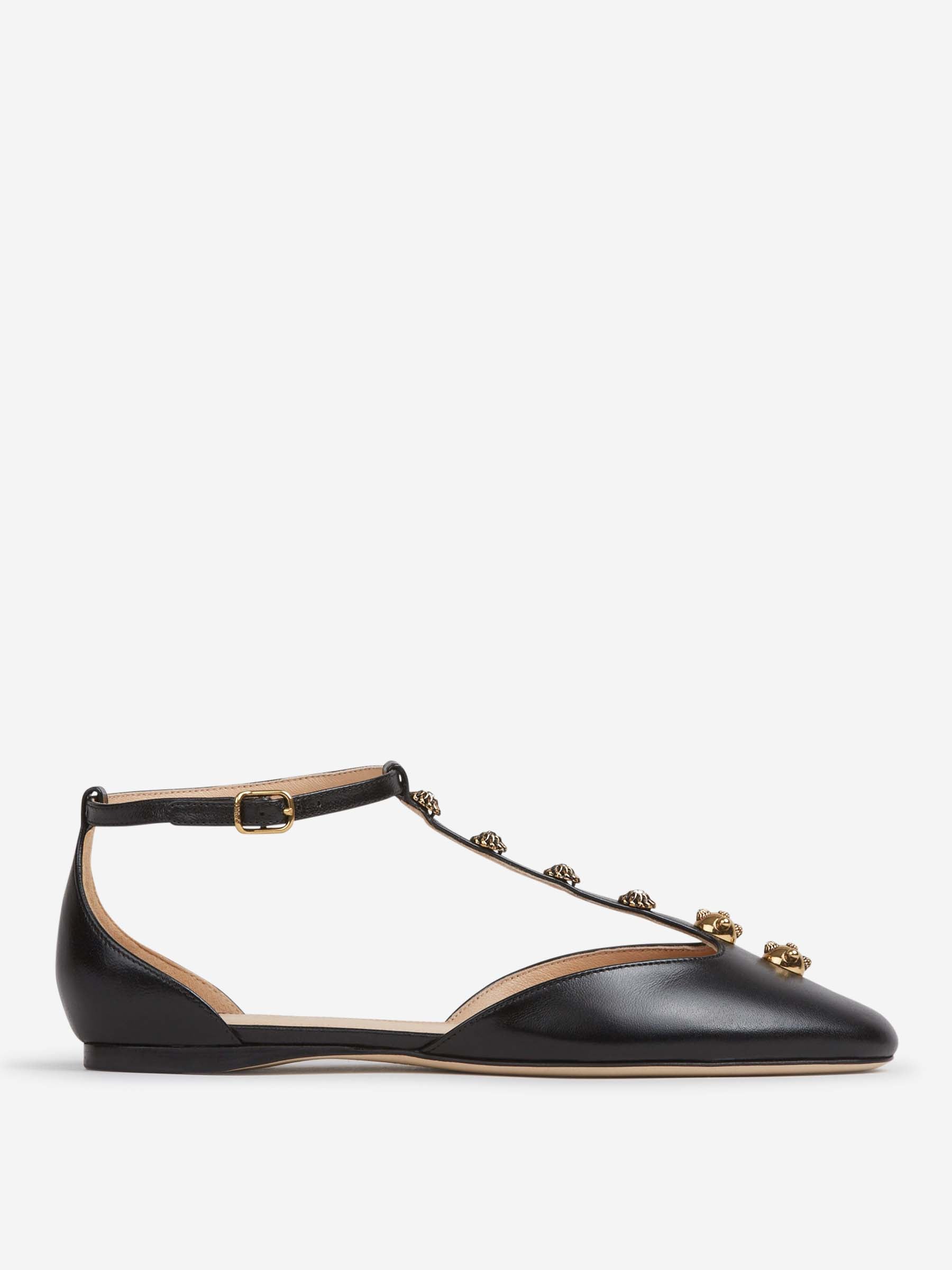 Chloé Mujer Barcelona Bailarinas Celeste color Negro sku 802-000026 01 - Foto 1