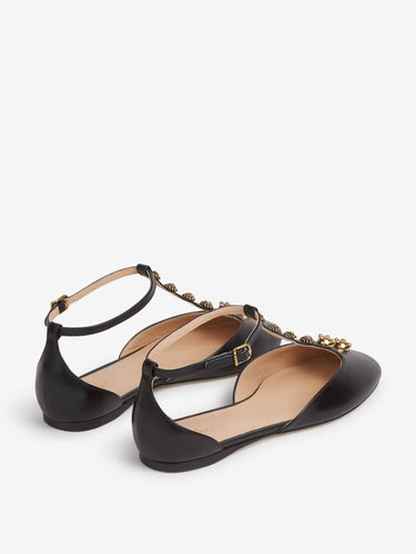 Chloé Mujer Barcelona Bailarinas Celeste color Negro sku 802-000026 01 - Foto 3