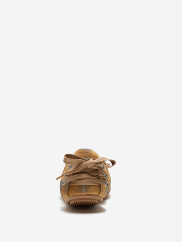 Acne Studios  Barcelona zapatillas Lace-up Suede color Caramelo sku 802-000032 01 - Foto 3