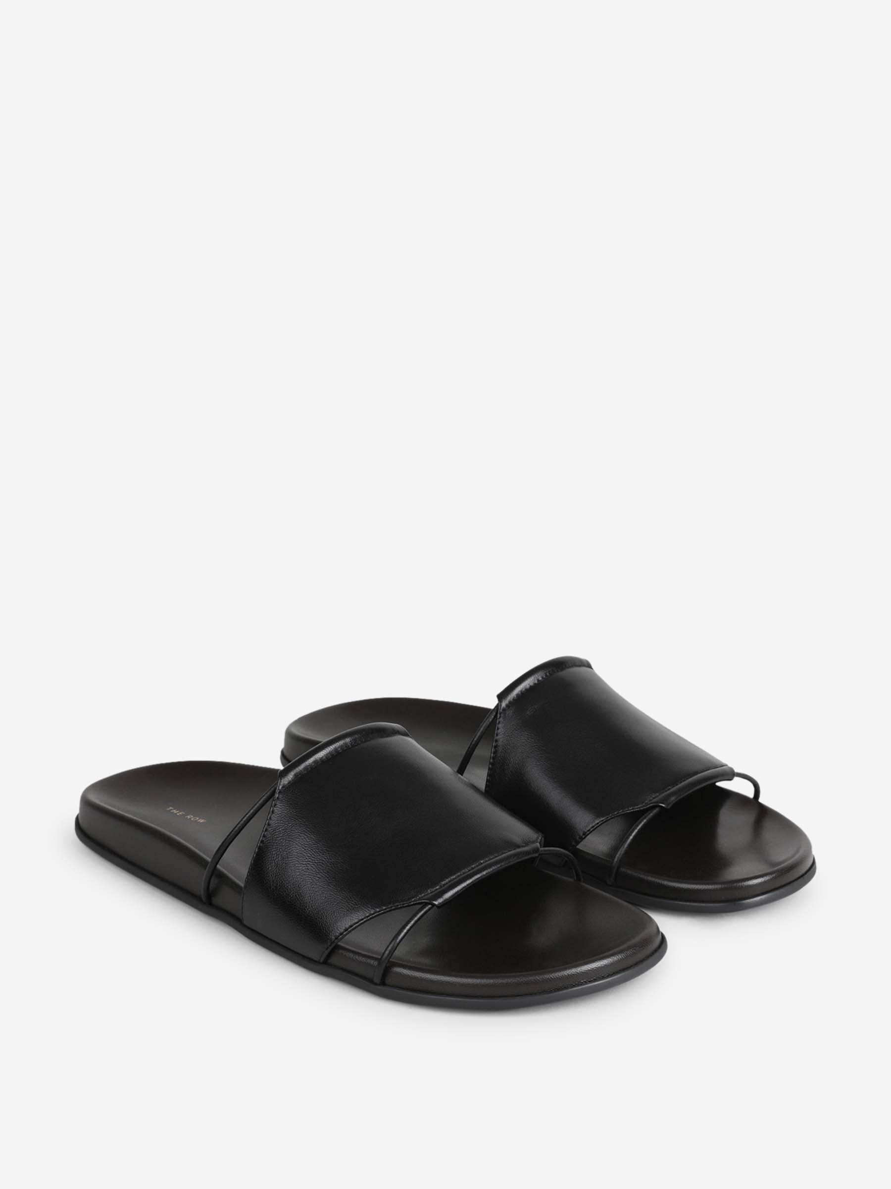 The Row Mujer Barcelona Sandalias Vivienne Slide color Negro sku 802-000034 01 - Foto 2
