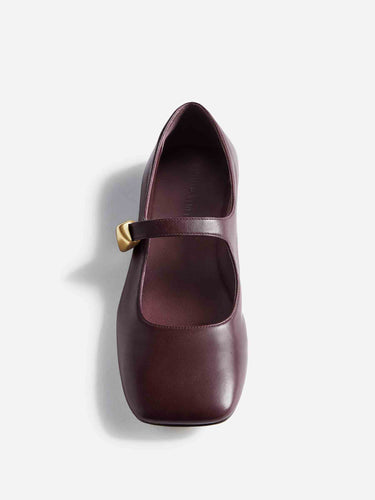 Bottega Veneta Mujer Barcelona Bailarina Charlotte color Burdeos sku 802-000044 01 - Foto 3