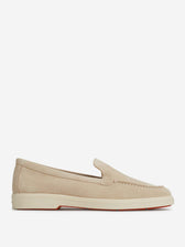 Santoni Mujer Barcelona Mocasines Suede color Beige sku 802-000045 02 - Foto 1